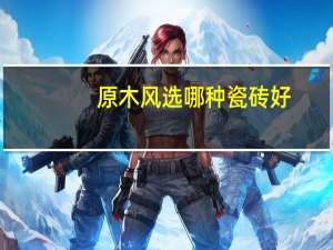 原木风选哪种瓷砖好