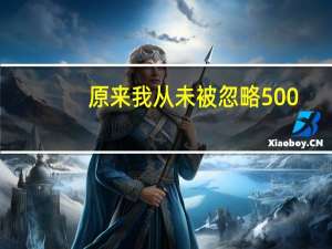 原来我从未被忽略500（原来我从未被忽略）