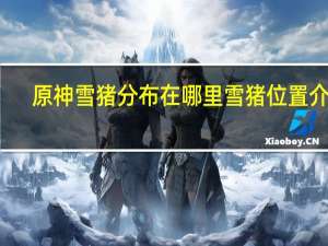 原神雪猪分布在哪里 雪猪位置介绍