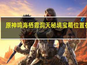 原神鸣海栖霞洞天秘境宝箱位置在哪-鸣海栖霞洞天秘境宝箱位置大全
