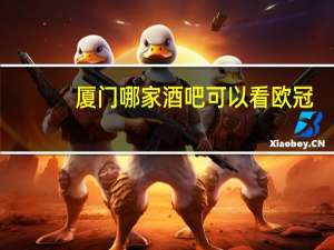 厦门哪家酒吧可以看欧冠