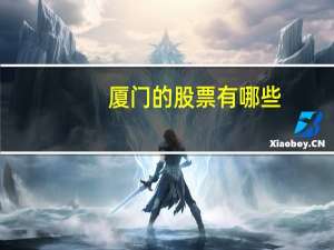 厦门的股票有哪些