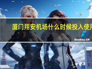 厦门翔安机场什么时候投入使用