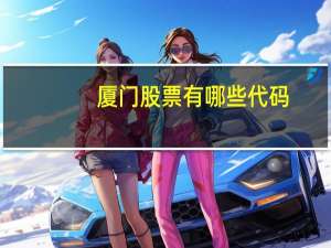 厦门股票有哪些代码