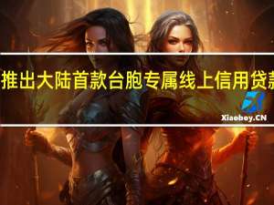 厦门银行推出大陆首款台胞专属线上信用贷款产品“台e贷”