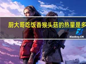 厨大哥 吃饭香 猴头菇的热量是多少