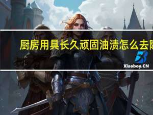 厨房用具长久顽固油渍怎么去除