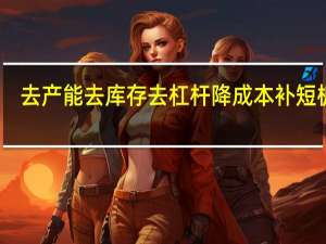 去产能去库存去杠杆降成本补短板是（要坚持去产能去库存去杠杆降成本补短板）