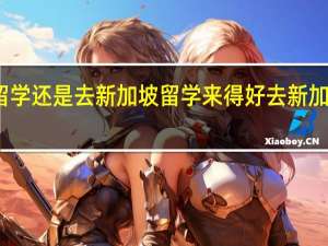 去德国留学还是去新加坡留学来得好 去新加坡留学怎么样