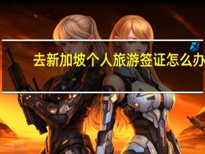 去新加坡个人旅游签证怎么办