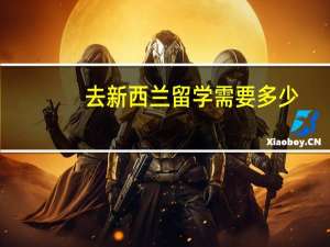 去新西兰留学需要多少