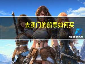 去澳门的船票如何买