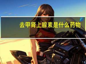 去甲肾上腺素是什么药物（去甲肾上腺素是什么药）