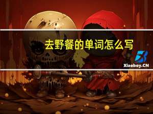 去野餐的单词怎么写