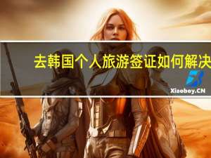 去韩国个人旅游签证如何解决