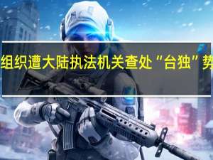 又一民进党网军组织遭大陆执法机关查处 “台独”势力以身试法必遭严惩！