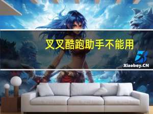 叉叉酷跑助手不能用（叉叉酷跑助手官网）