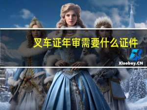 叉车证年审需要什么证件，收费多少