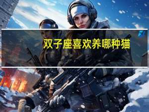 双子座喜欢养哪种猫