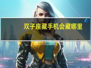 双子座藏手机会藏哪里