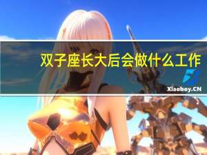 双子座长大后会做什么工作