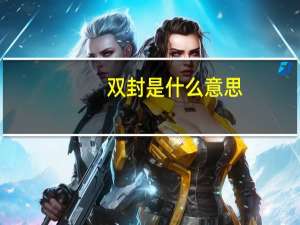 双封是什么意思