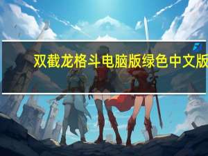 双截龙格斗电脑版 绿色中文版（双截龙格斗电脑版 绿色中文版功能简介）