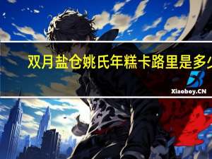 双月 盐仓姚氏年糕卡路里是多少