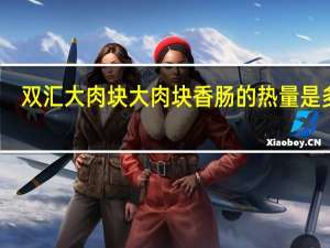 双汇大肉块 大肉块香肠的热量是多少