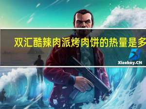 双汇 酷辣肉派烤肉饼的热量是多少
