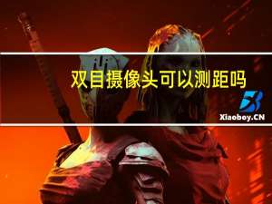 双目摄像头可以测距吗