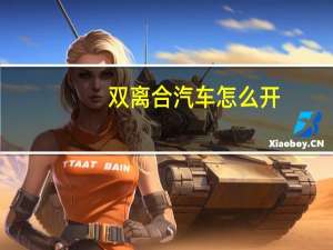 双离合汽车怎么开