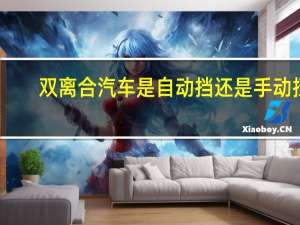 双离合汽车是自动挡还是手动挡？