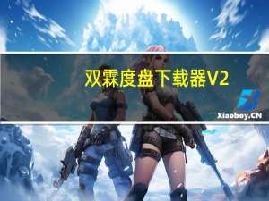 双霖度盘下载器 V2.3.1 官方版（双霖度盘下载器 V2.3.1 官方版功能简介）