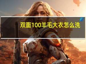 双面100羊毛大衣怎么洗