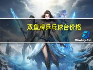 双鱼牌乒乓球台价格