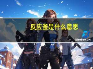 反应釜是什么意思