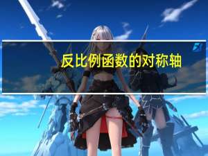 反比例函数的对称轴