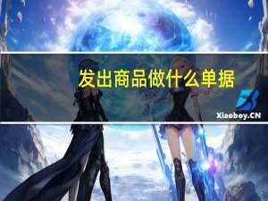 发出商品做什么单据