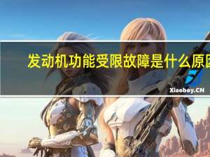 发动机功能受限故障是什么原因