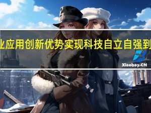 发挥企业应用创新优势实现科技自立自强 到底什么情况嘞