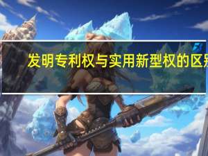 发明专利权与实用新型权的区别