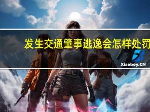 发生交通肇事逃逸会怎样处罚