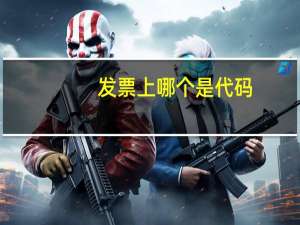 发票上哪个是代码