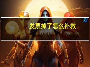 发票掉了怎么补救
