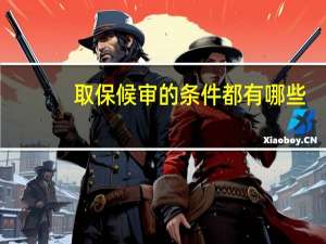 取保候审的条件都有哪些