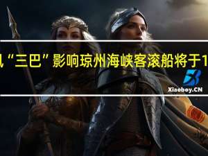 受台风“三巴”影响琼州海峡客滚船将于19日4时停运