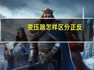 变压器怎样区分正反