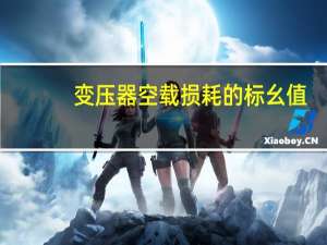 变压器空载损耗的标幺值
