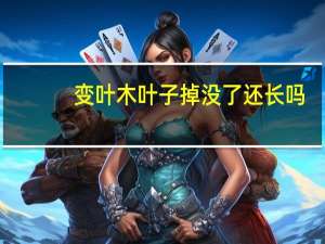 变叶木叶子掉没了还长吗